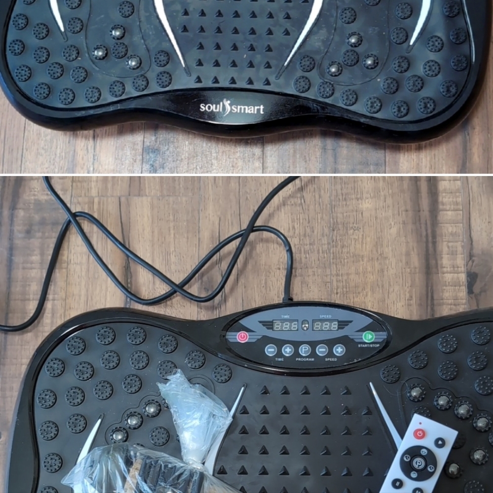Soul smart Black vibration plate with Remote